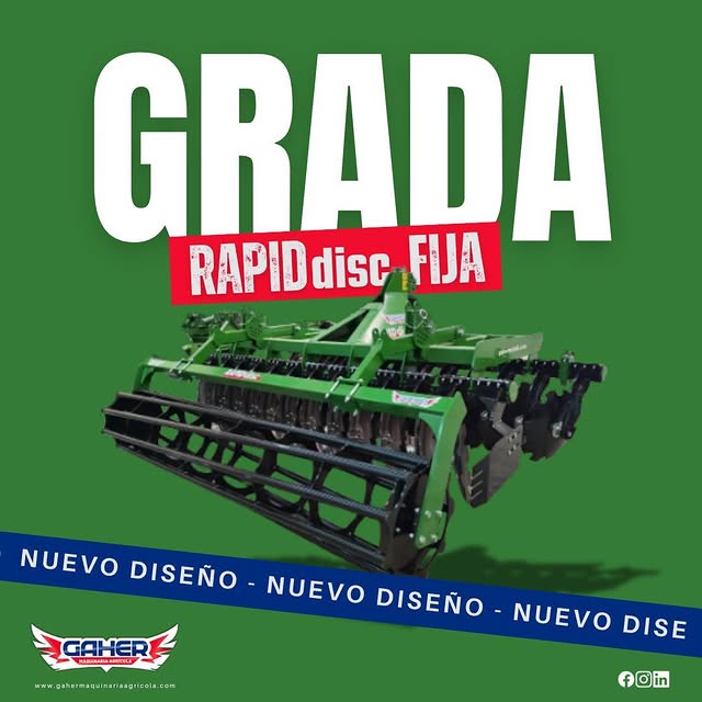 ¿Conoces el nuevo diseño de la grada RAPIDdisc?...