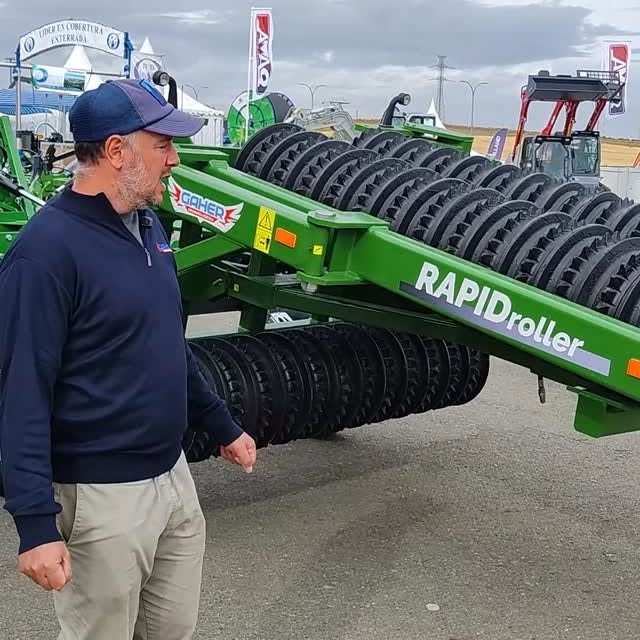 Te presentamos nuestro rodillo agrícola Rapid...