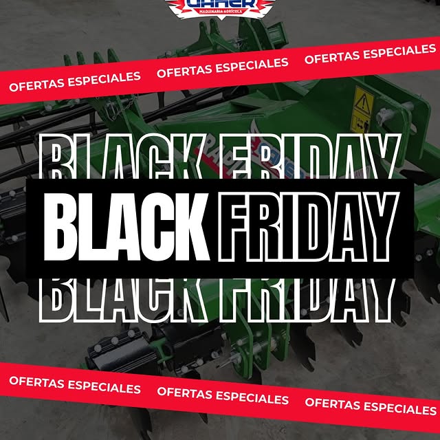 🌾🖤 ¡Black Friday en Gaher Metalic!...