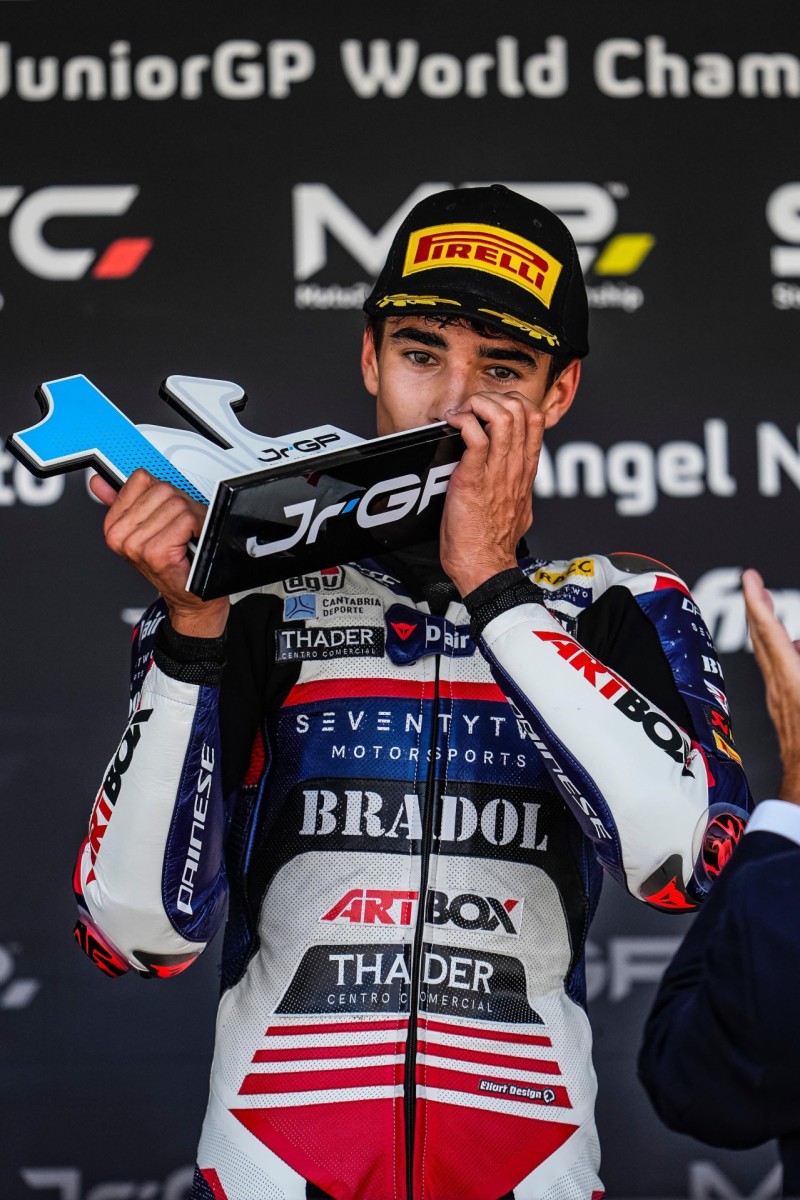 Gaher Metalic patrocinador de Brian Uriarte, piloto de Moto3
