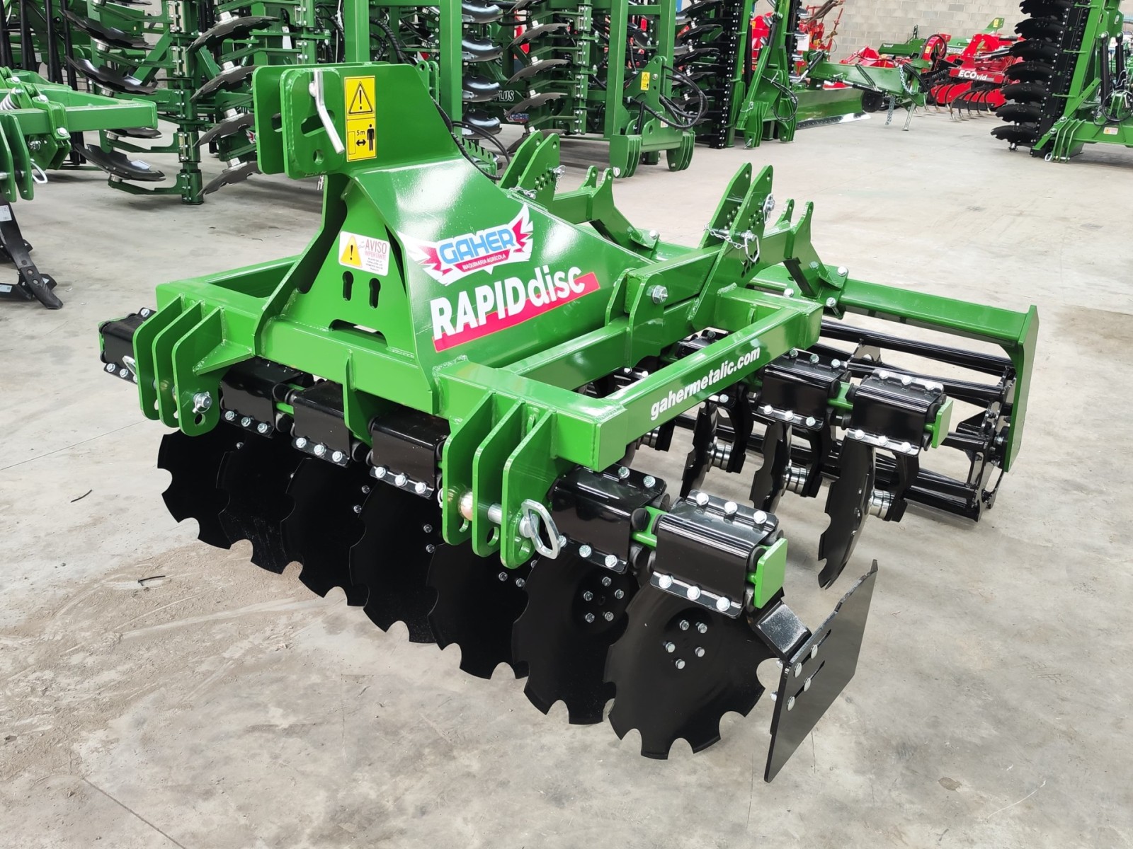 Grada rápida fija RAPIDdisc 1,4 a 2,2m