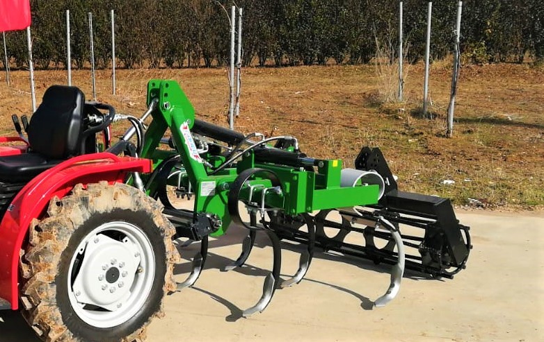 Vibropreparador viñedo 2 filas de 1,2m a 2,5m