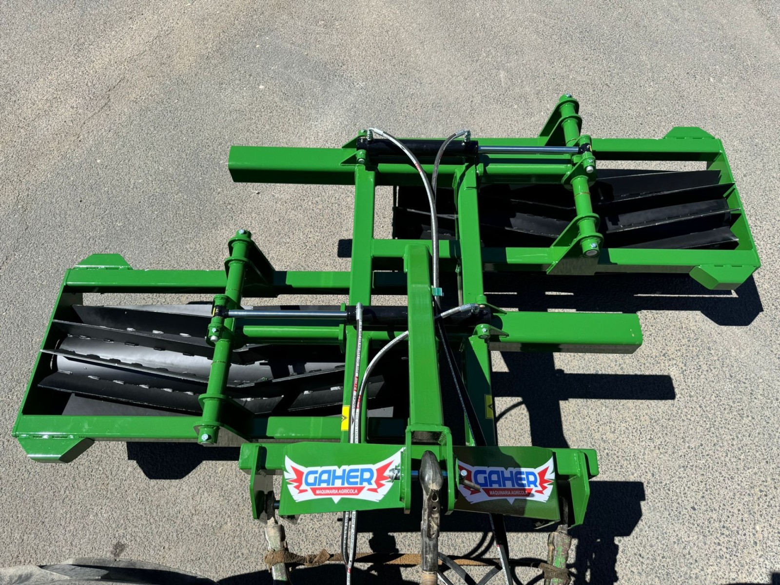 Rodillo susp. extensible con cuchillas de 2,2 a 5m